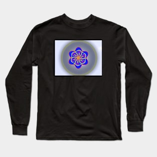 Abstract Flower Long Sleeve T-Shirt